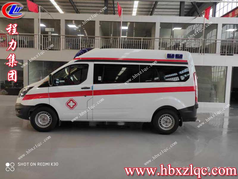 湖北程力福特V362監(jiān)護型救護車，助力貴州遵義白衣戰(zhàn)士一臂之力